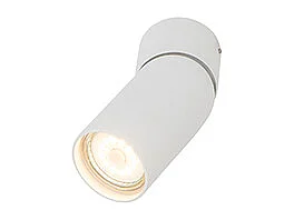 Spot en saillie moderne blanc GU10 50mm - Falo