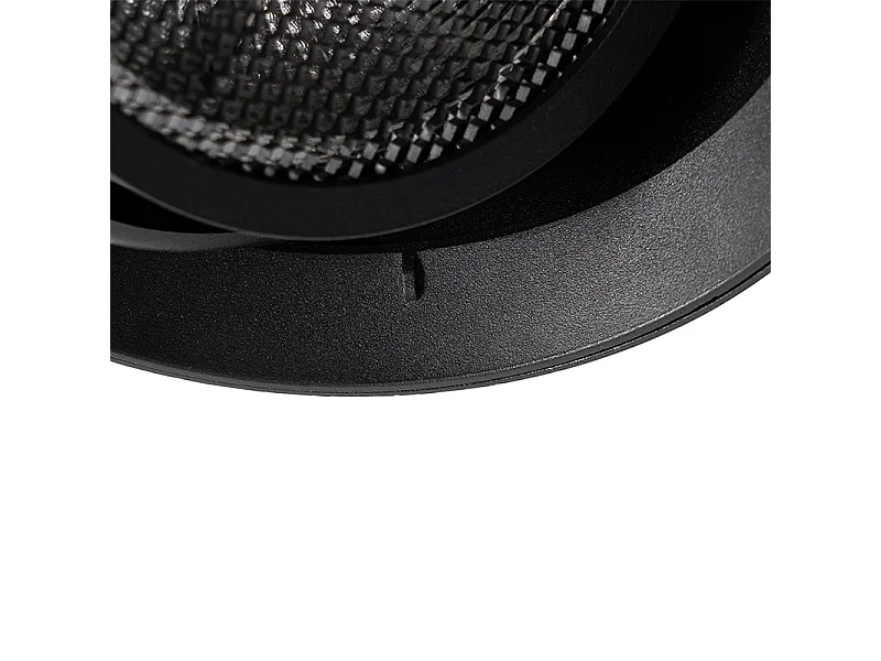 Spot encastré moderne noir GU10 AR111 rond sans enjoliveur - Oneon Honey