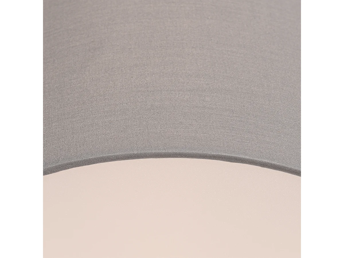 Plafonnier blanc gris et marron 5 lumières - Multidrum