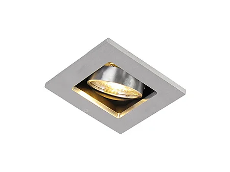 Spot encastré intelligent en acier avec WiFi GU10 inclinable - Qure