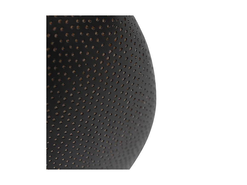 Plafonnier oriental noir avec or 40 cm - Radiance