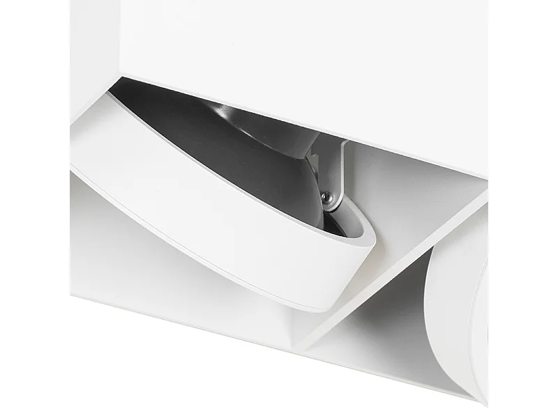 Spot design avec AR111 rectangulaire 2 lumières - Box