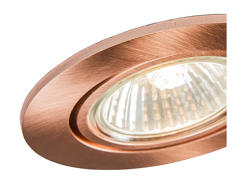 Spot encastré moderne en cuivre inclinable - Cisco