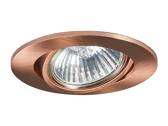 Spot encastré moderne en cuivre inclinable - Cisco