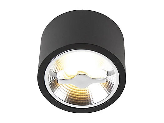 Spot de plafond moderne noir AR111 avec LED - Expert