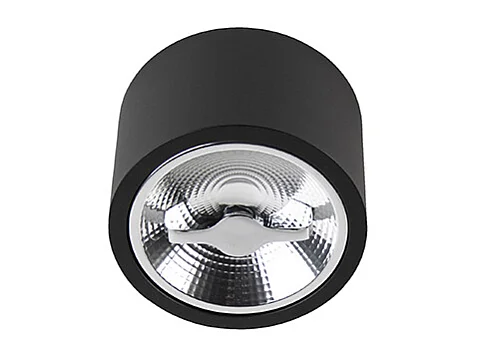 Spot de plafond moderne noir AR111 avec LED - Expert