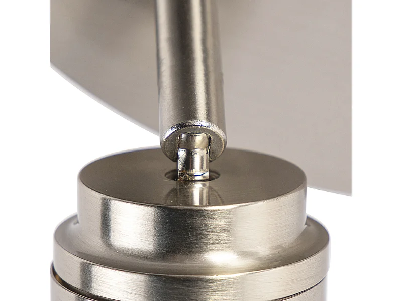 Spot de salle de bain moderne en acier 3 lumières IP44 - Ducha