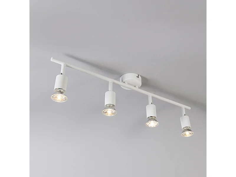 Spot moderne blanc inclinable - Jeany 4