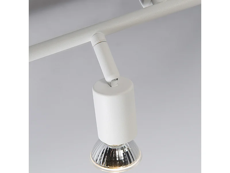 Spot moderne blanc inclinable - Jeany 4