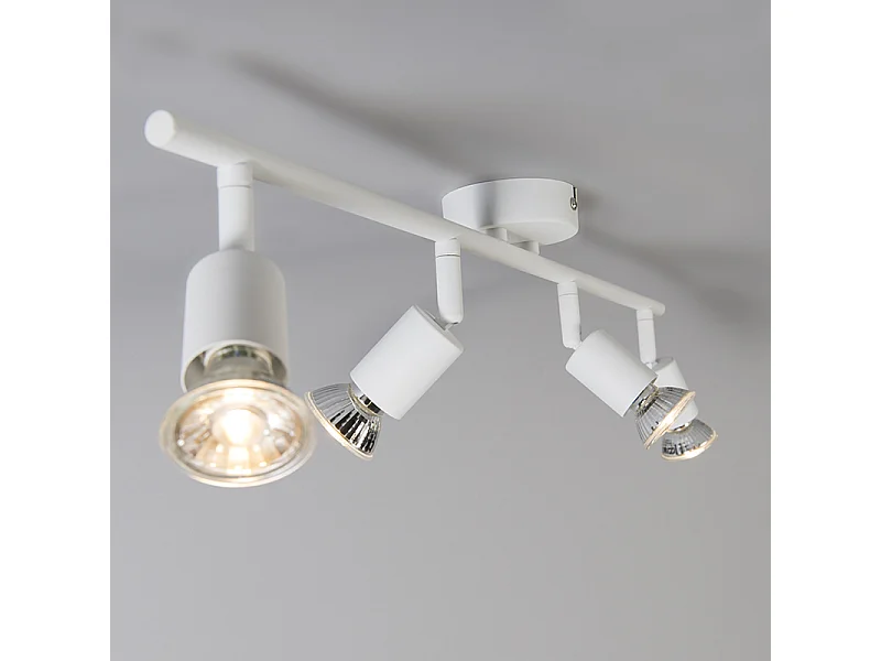 Spot moderne blanc inclinable - Jeany 4