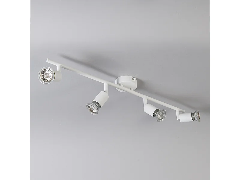 Spot moderne blanc inclinable - Jeany 4