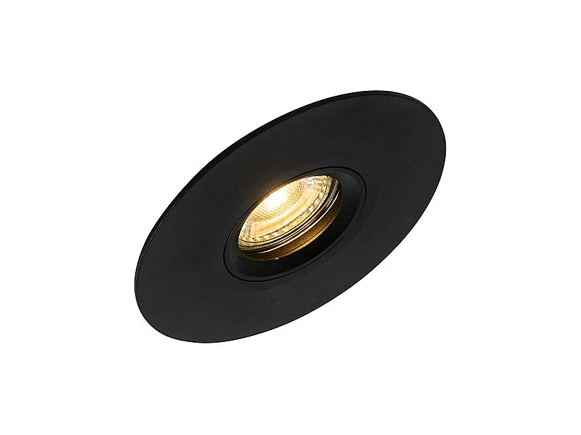 Spot encastré moderne noir 12 cm - Buco
