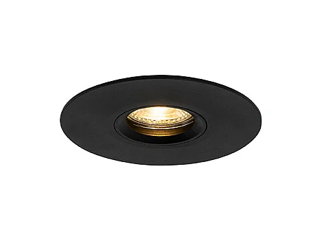 Spot encastré moderne noir 12 cm - Buco