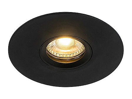Spot encastré moderne noir 12 cm - Buco