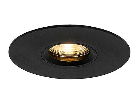 Spot encastré moderne noir 12 cm - Buco