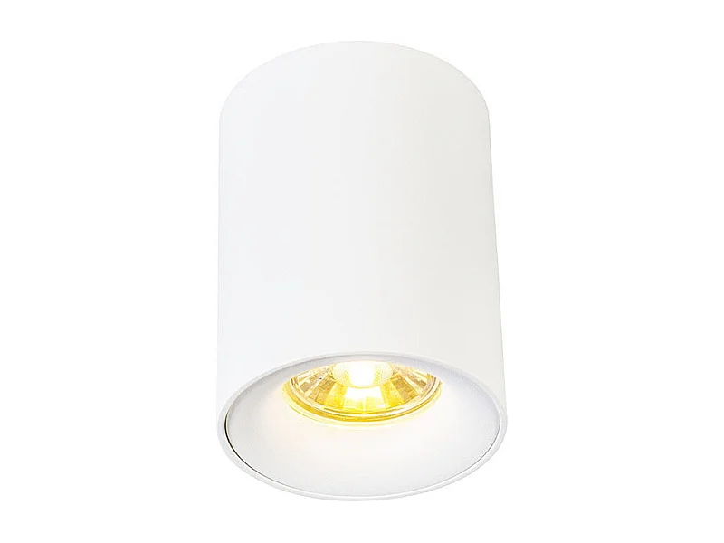 Spot en saillie moderne blanc GU10 50mm - Ronda