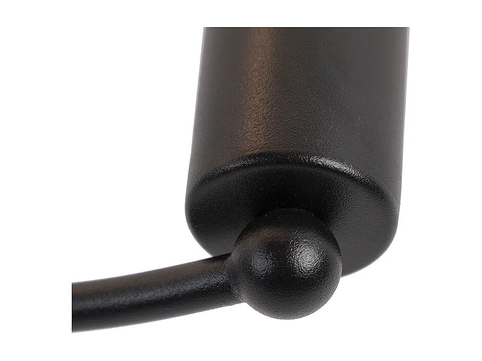 Plafonnier Art Déco noir 4 lumières - Facil