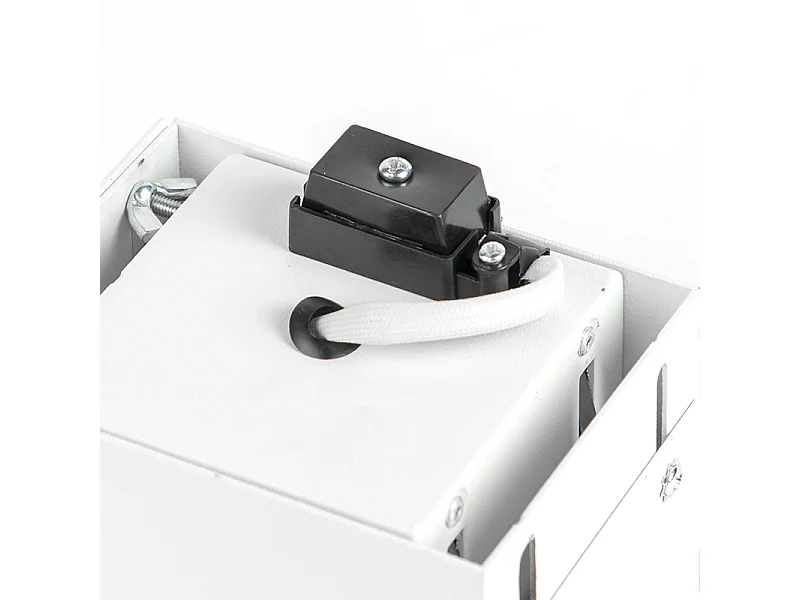 Spot encastré blanc GU10 orientable et inclinable sans bordure - Oneon