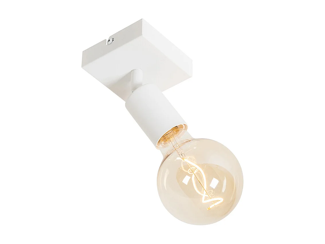 Spot encastré moderne blanc carré - Facil