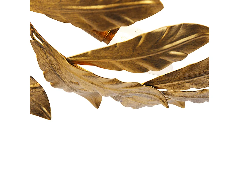 Plafonnier vintage or antique 5 lumières - Linden