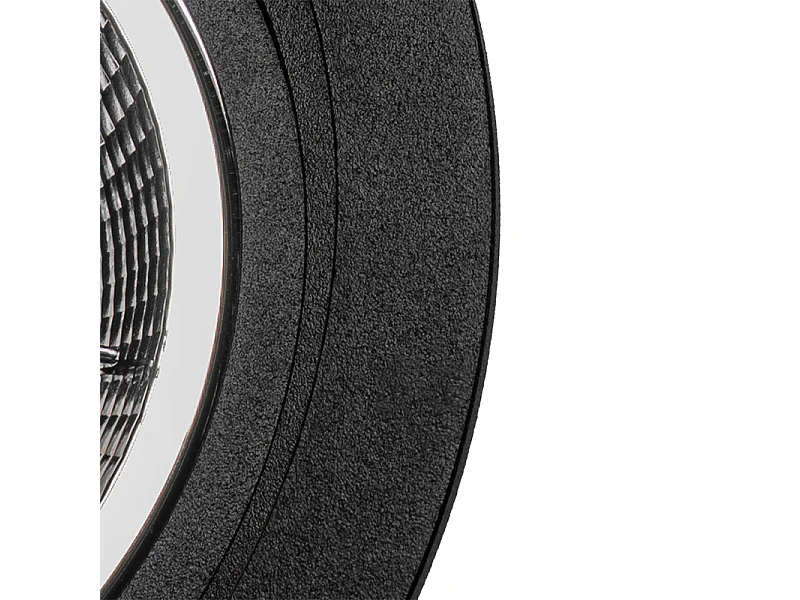 Spot encastré rond noir orientable - Chuck 111