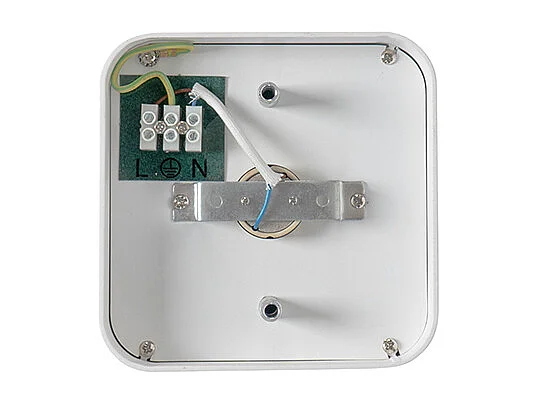 Spot en saillie moderne blanc carré GU10 111mm - Boxer