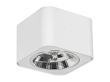 Spot carré moderne blanc - Boxer