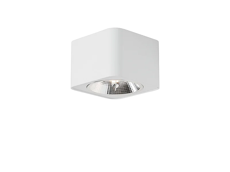Spot carré moderne blanc - Boxer