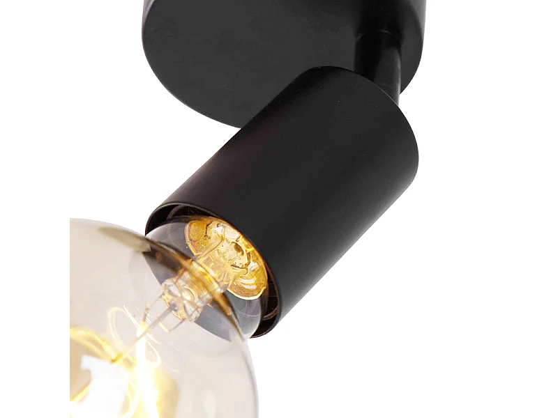 Spot moderne noir orientable - Facil