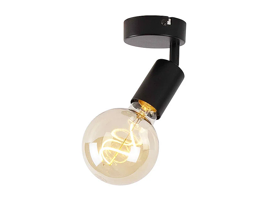 Spot moderne noir orientable - Facil