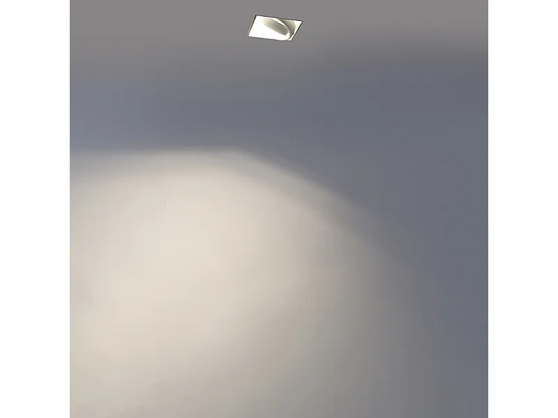 Spot encastré intelligent blanc sans bordure avec Wi-Fi GU10 - Oneon 1