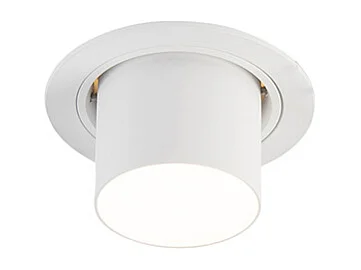 Spot encastré rond blanc orientable moderne - Installa