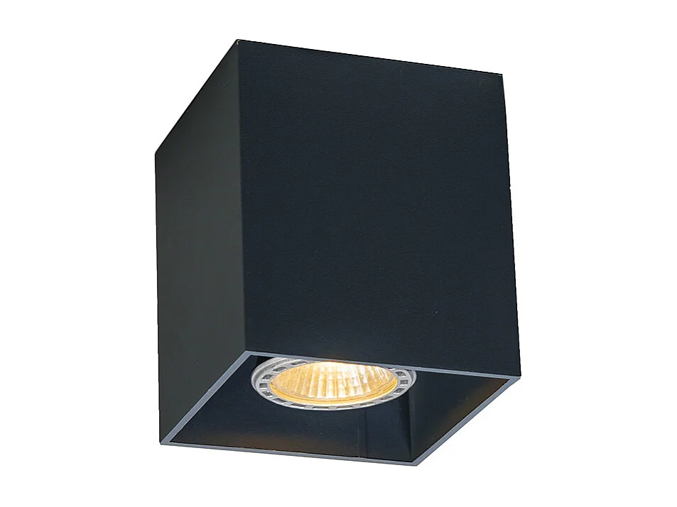 Spot design moderne noir - Qubo