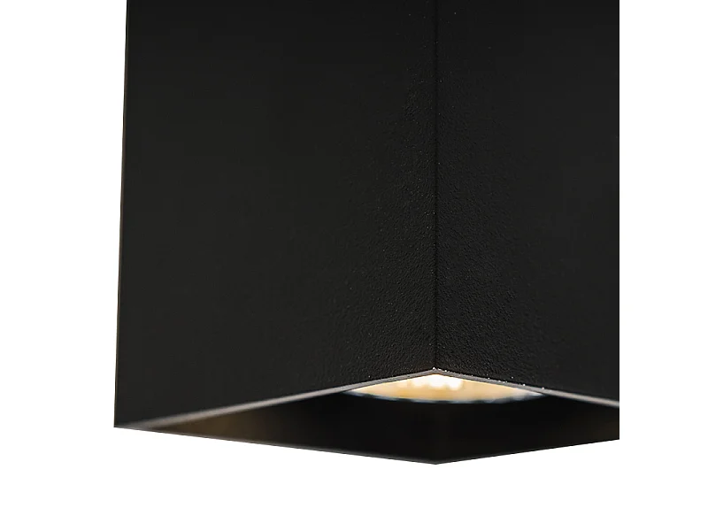 Spot design moderne noir - Qubo