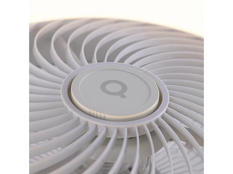 Ventilateur de plafond design blanc avec LED dimmable - Clima