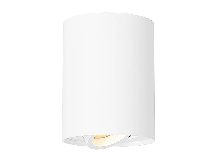 Spot encastré moderne blanc orientable et rotatif - Rondoo up