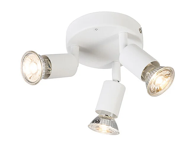 Spot moderne blanc inclinable - Jeany 3