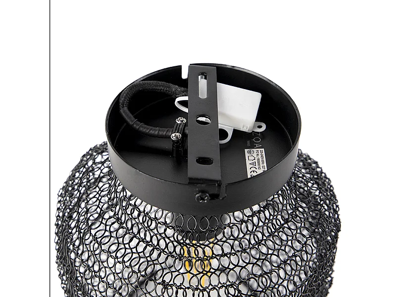 Plafonnier Oriental noir - Nidum Bene