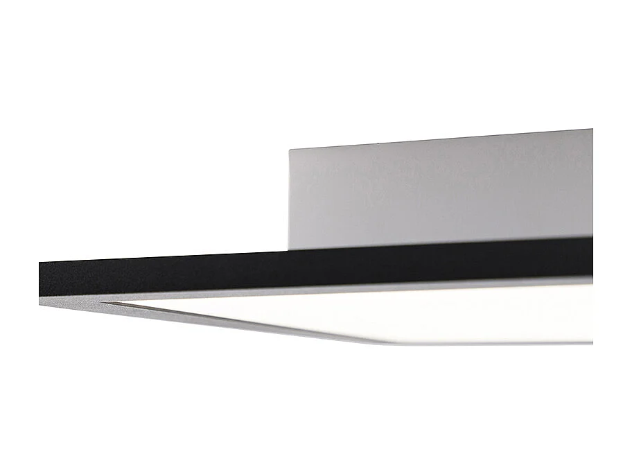 Plafonnier moderne noir 120 cm avec LED dimmable à lumière chaude - Liv