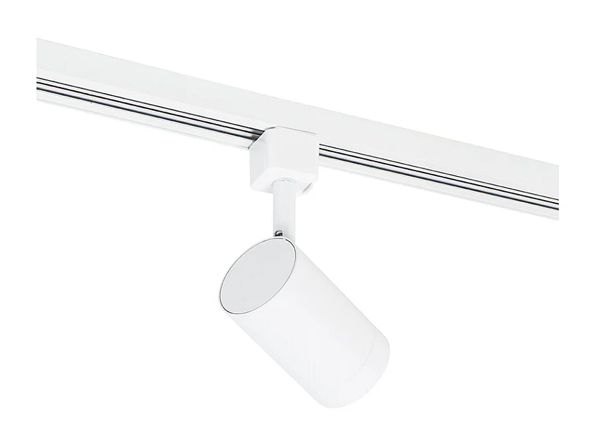 Système d'éclairage sur rail intelligent blanc 1 phase 5 lumières avec Wifi GU10 - Iconic Jeana
