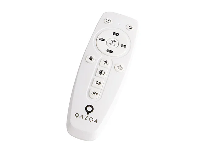 Panneau LED noir 40 cm avec LED et télécommande - Liv