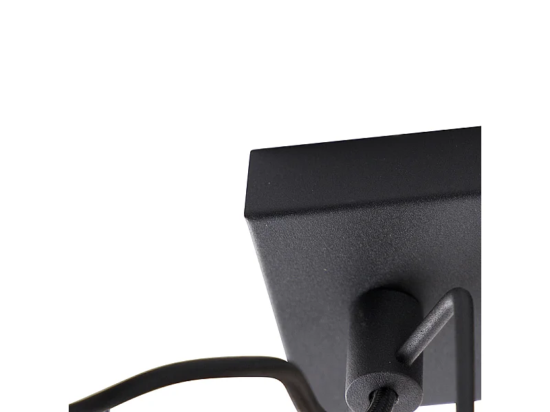 Spot intelligent noir 3 lumières avec Wifi GU10 - Suplux