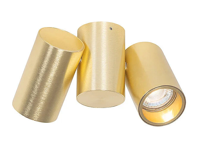 Spot design laiton 2 lumières orientable - Michael