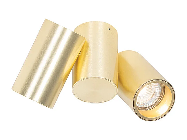 Spot design laiton 2 lumières orientable - Michael