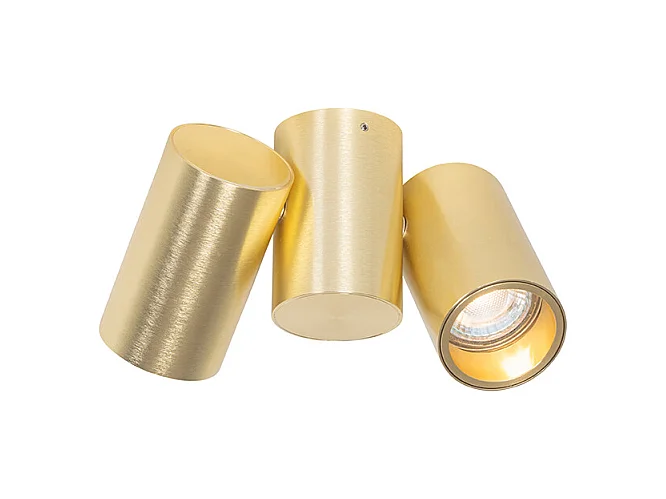 Spot design laiton 2 lumières orientable - Michael