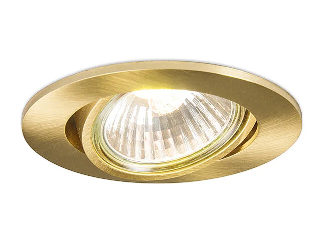 Spot encastré moderne doré inclinable - Cisco