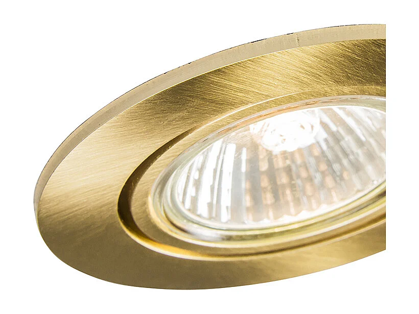 Spot encastré moderne doré inclinable - Cisco