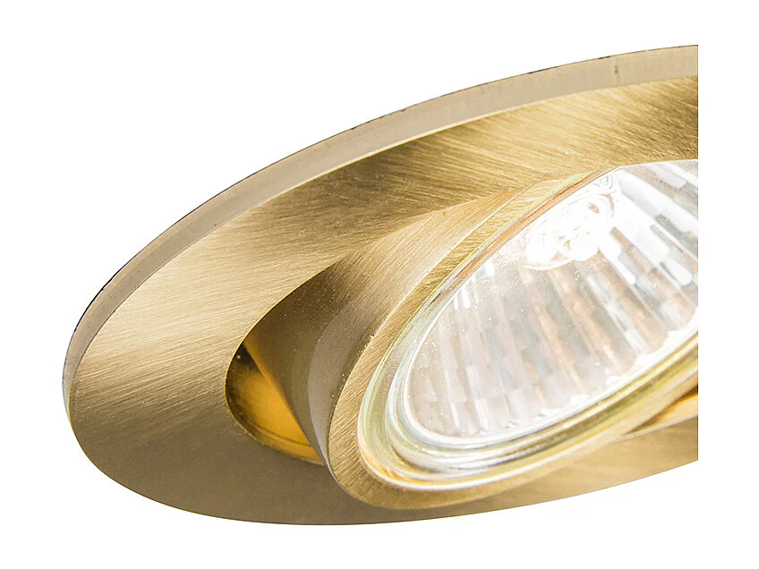 Spot encastré moderne doré inclinable - Cisco