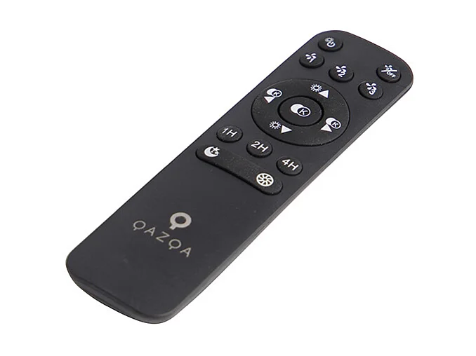 Ventilateur de plafond blanc effet étoile dimmable - Climo