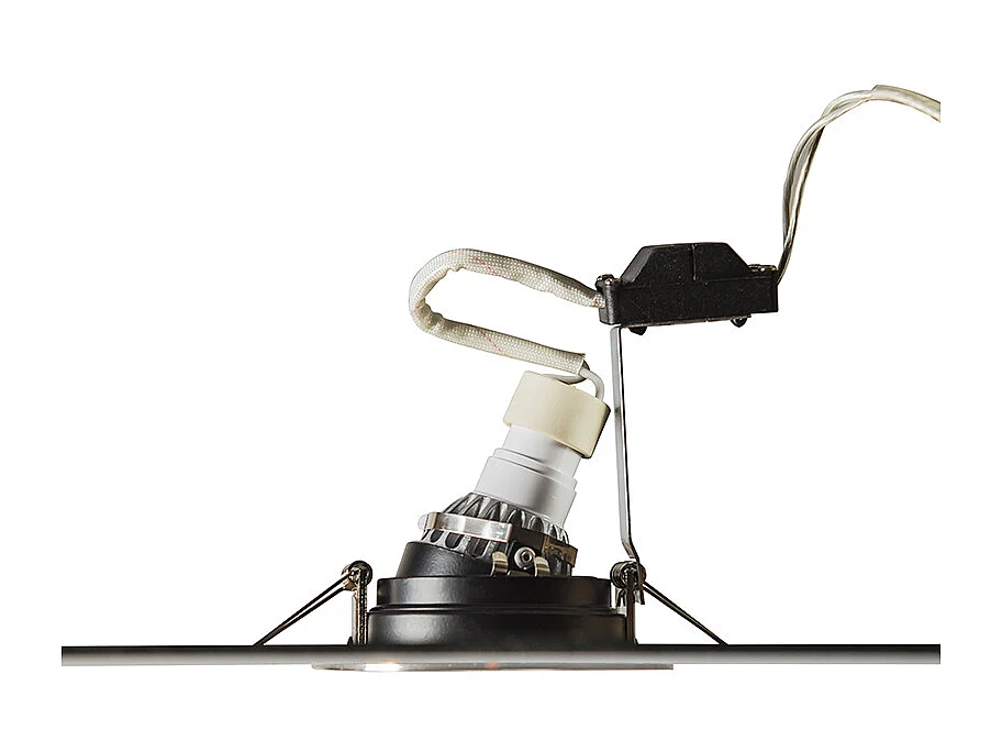 Spot encastrable Rondoo acier set de 5